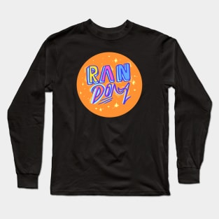 Random typing Long Sleeve T-Shirt